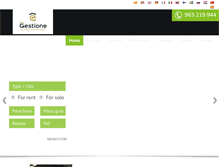 Tablet Screenshot of gestioneasesores.com